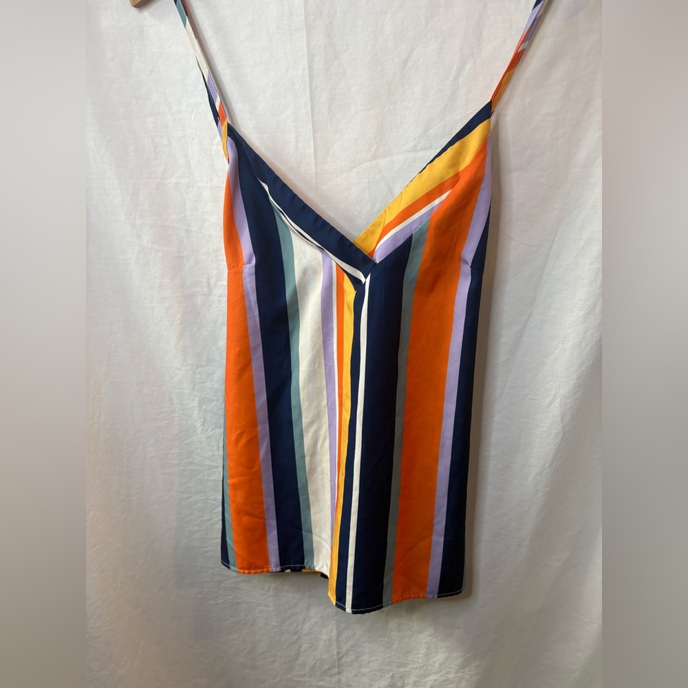SHEIN Multicolor Abstract Tank Top